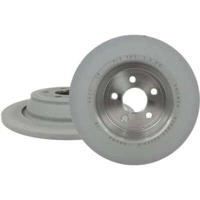 SET-MIBRRF393-2 Motorcraft 2-Wheel Set Brake Discs Rear for Ford Fusion Edge MKZ — 第 1/4 张图片