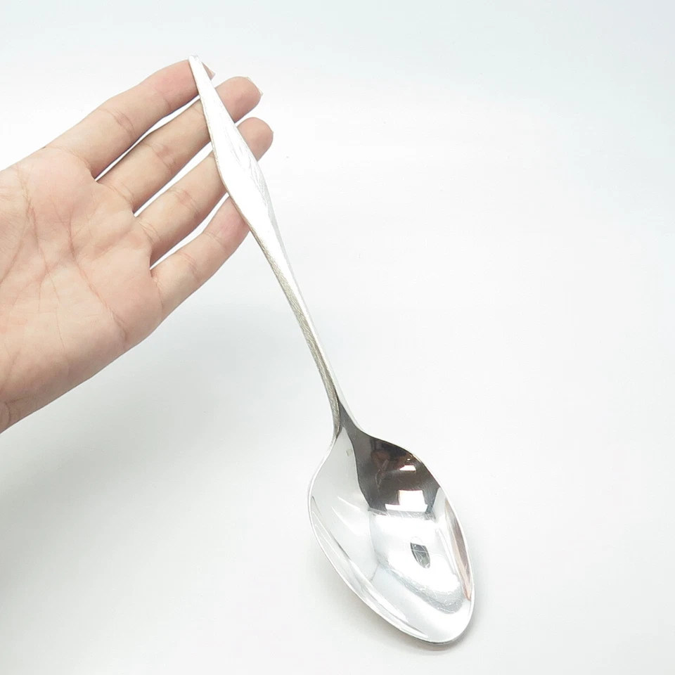 Cucharada Wallace Dawn Mist 1963 de plata de ley 925 vintage Foto 1 de 4