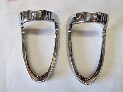 55 1955 Chevrolet Chevy luz trasera 2 biseles nuevos, Bel Air, 210.150, Nomad, estación  Foto 1 de 2