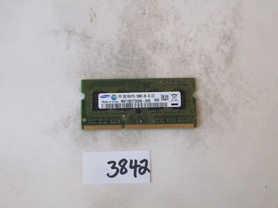 Samsung  2Gb PC3-10600 1333Mhz DDR3 SODIMM Laptop Memory RAM (3842) - Image 1 of 2