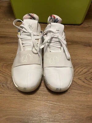 Adidas Harden Vol 3 Doodle Cloud White G54022 Boost Men Basketball Shoes US 9 - Image 1 of 4