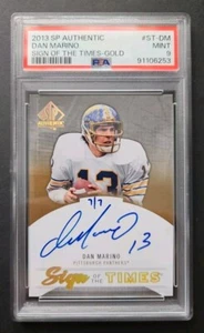 2013 Dan Marino Sp Authentic Sign Of The Times Auto 7/7 PSA 9 - Picture 1 of 2