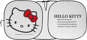 Car Sun Shade Windshield Visor Block Heat Cover Front Rear Window Hello Kitty - Picture 1 of 6