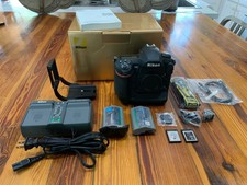 Nikon D5 Digital Camera 20.8MP DSLR Camera Body US MODEL, Almost MINT w/ Extras!