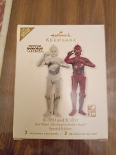 HALLMARK ORNAMENT STAR WARS 2010 SDCC K-3PO AND R-3PO 364 1000