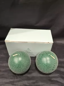 PartyLite Velas Esmeriladas 3” Bola Pinesberry Q39591 Nuevas - Imagen 1 de 2