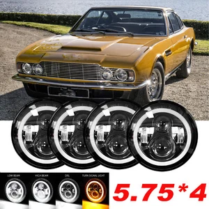 4pcs 5-3/4 5.75" 85W Projector LED Hi/Lo Beam DRL Headlights For ford LTD - Picture 1 of 13