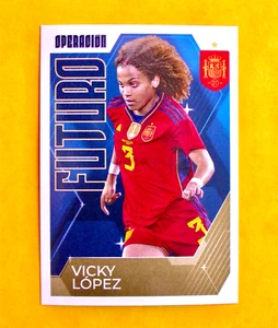 72 VICKY LOPEZ / ESPAÑA-SPAIN / VAMOS SELECCION 2024 - CARREFOUR / PANINI FAMILY - Imagen 1 de 2