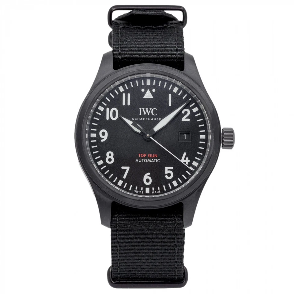 IWC Pilot's Watches Black Unisex Adults Watch - IW326906