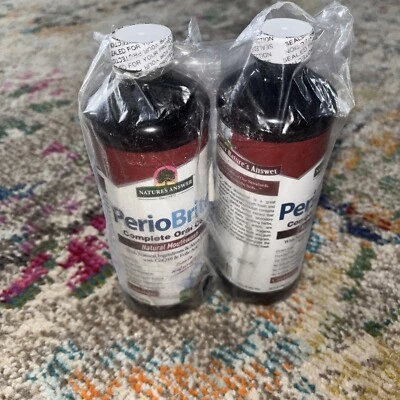 Nature's Answer Periobrite Natural Mouthwash Coolmint 16 oz 2 Pack - Image 1 of 2