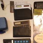 Vintage Electronic SOLAR Pocket Calculator # Thin card LOT