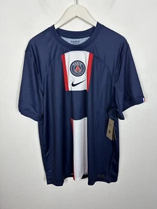 NWT Nike Dri-FIT Paris Saint-Germain 2022/23 Men's XXL Stadium Home Blue Jersey - Picture 1 of 7
