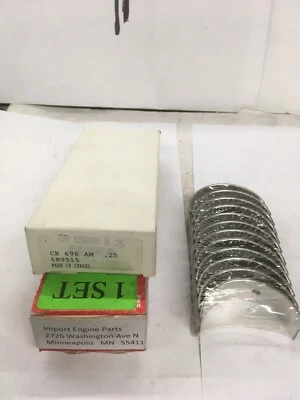 Fits TOYOTA SUPRA 3.0 DOHC 7MGE 1986-1993 2997cc  Rod Bearing Set  6B9515-010   - Image 1 of 2