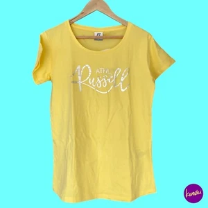 RUSSELL ATHLETIC Women's Graphic Tee, Popcorn, UK 12 / M (EU 40 | US 8) - Picture 1 of 6