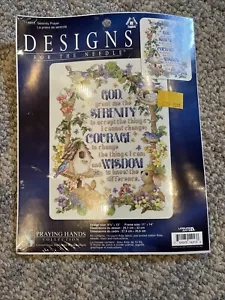 Janlynn Praying Hand Collection Counted Cross Stitch Kit 1149-13 Serenity Prayer - Picture 1 of 3