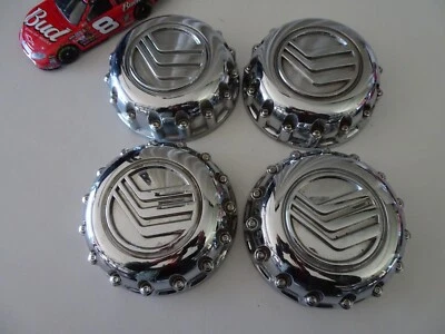 Juego de 4 tapacubos centrales cromados Mercury Mountaineer 1998-01 OEM # F87A-1A096-HA Foto 1 de 4