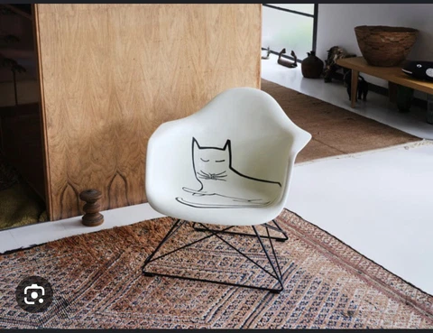 Charles Eames Vitra Steinberg Cat Armchair Lim ed of only 500 pcs NIB Cover