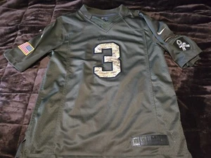 NIKE NFL Seattle Seahawks Russell Wilson  Salute to Service Jersey #3 sz M - Picture 1 of 8