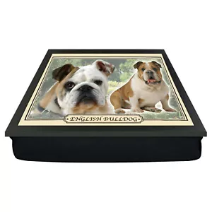 Auswahl Hunderasse Kissen Laptop Runde Abendessen Tablett Geschenk Jack Russell Labrador - Bild 1 von 116