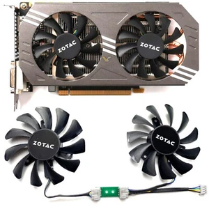 Replacement Cooling Fans For ZOTAC GeForce GTX 970 4GB Graphics Card - Afbeelding 1 van 4