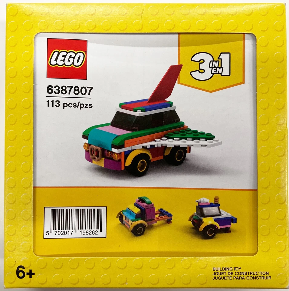 LEGO Rebuildable Flying Car 6387807, NIB/Sealed & in-hand - Image 1 of 1