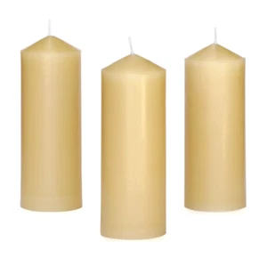 Beeswax - Pillar Candles Home Decor Event Australian Made - Picture 1 of 11