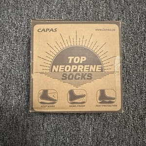CAPAS 2mm Neoprene Socks Sand Proof Wetsuit Socks Feet Protection Anti Slip - Picture 1 of 2