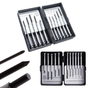 11Pcs Mikropräzisionsschraubendreher Set Mini Jewelers Dswy Q5P4 Watch Z1K3 T9I4 - Picture 1 of 10