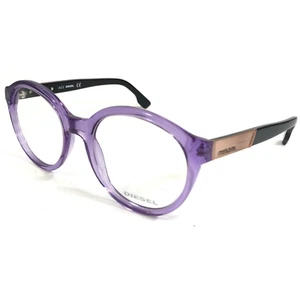 Diesel Eyeglasses Frames DL5091 col.081 Black Clear Purple Copper 51-19-145 - Picture 1 of 12