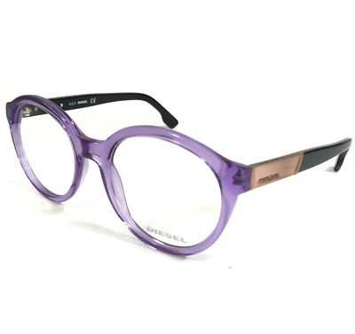 Monturas para gafas Diesel DL5091 col.081 negro púrpura transparente cobre 51-19-145 Foto 1 de 4