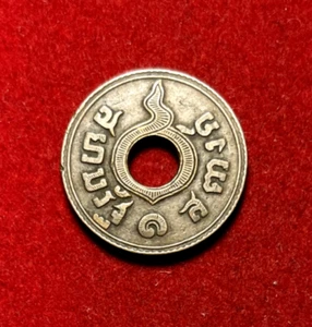 Thailand 1929 BE2472 Satang Bronze Coin Y#35 T2219 - Picture 1 of 2