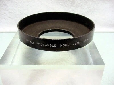 Capucha metálica gran angular Vivitar 46 mm | Atornillable | $13,55 | Foto 1 de 2