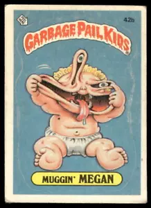 Topps GBK Series 2 1985 #42b Muggin' Megan espalda brillante 2 estrellas ** En muy buen estado - Imagen 1 de 2