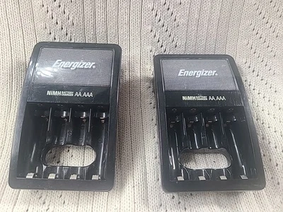 AAA CHVCM4DE Energizer NiMH AA Battery Charger AA Batteries, 2 Chargers - Image 1 of 3