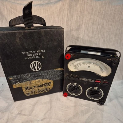 Vintage Multi-meter Universal Avometer Model 8 Mk 5 Untested MOD - Image 1 of 4