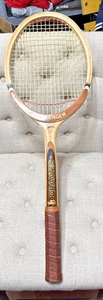 Mint Never used Vintage Slazenger Orantes all wooden tennis racket - Picture 1 of 7