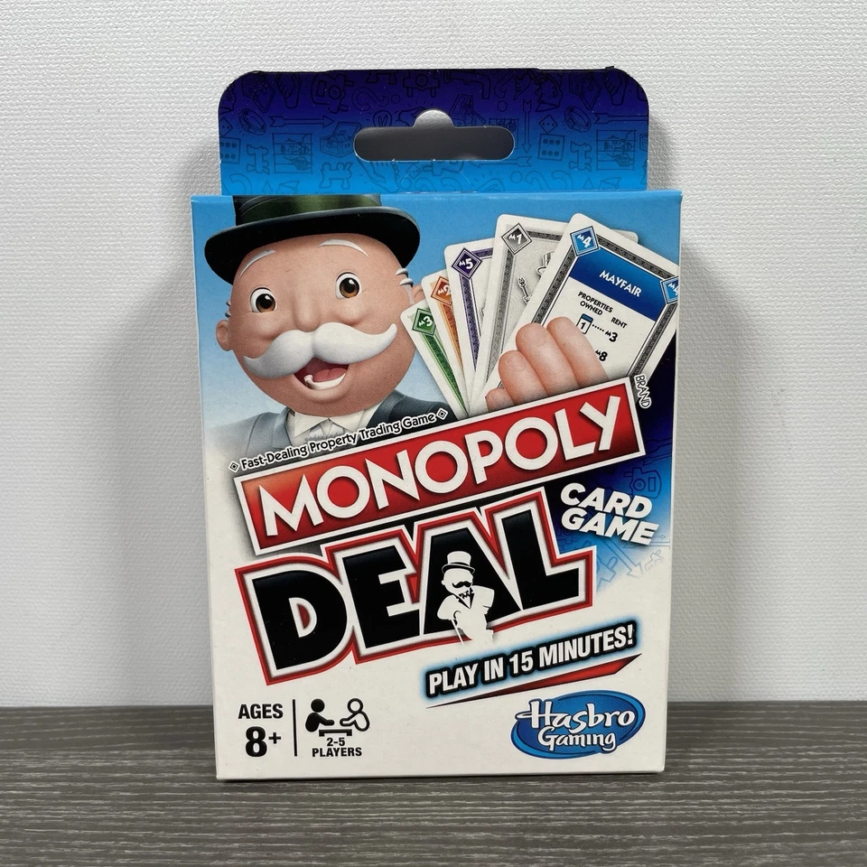 Monopoly Deal Monopoly Deal Card Game | Fun Family Game | Travel | New & Sealed - Image 1 of 2