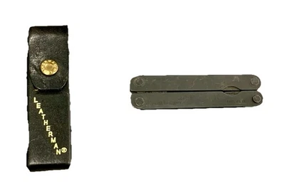 Multiherramienta Leatherman TM 1325473 Series Original De Colección Óxido Negro y Funda Foto 1 de 4