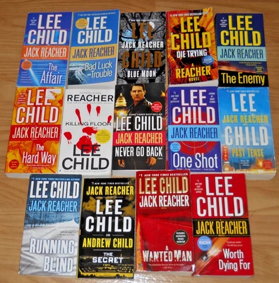 Lee Child  - lot of 14 pb books - Image 1 of 4