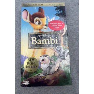 Walt Disney's Bambi (VHS 2005) Special Platinum Edition NEW FACTORY SEALED - Imagen 1 de 4