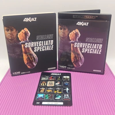 Lock Up 4K Ultra HD Blu Ray Numbered Sylvester Stallone Embossed Slipcover - Image 1 of 4