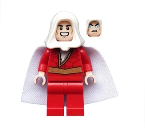 LEGO SHAZAM White Hood 76120 Super Heroes Batman DC Comics Minifigure sh592 - Picture 1 of 1