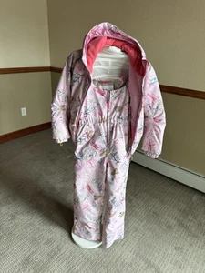 2 Piece Obermeyer Ski/Snowboard Bib &Jacket. Girl Size 8 - Picture 1 of 5