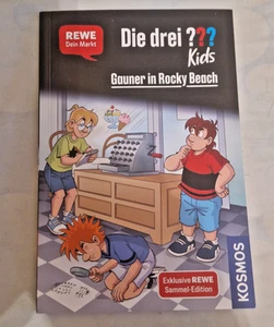 Buch die drei Fragezeichen Kids - Gauner in Rocky Beach, REWE - Bild 1 von 1