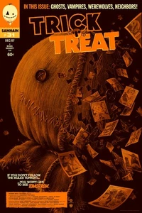 Trick 'r Treat Matt Ryan Tobin Halloween Movie Poster Bottleneck Mondo SAM Art - Picture 1 of 1
