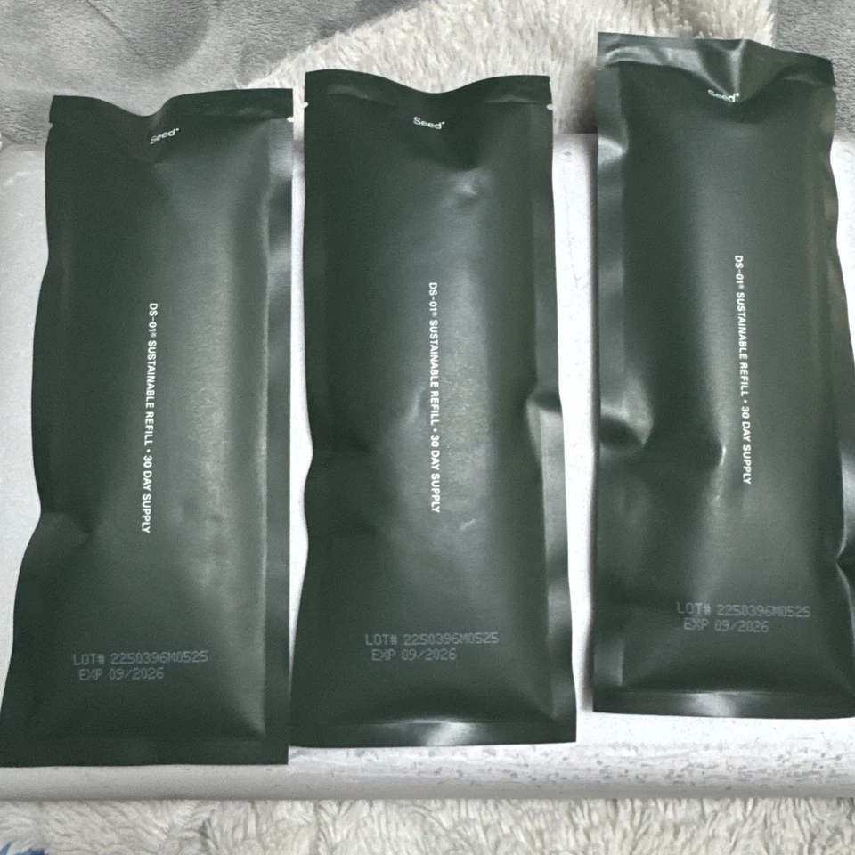 Seed DS-01 Daily Synbiotic Prebiotic Probiotic REFILL 60 Cap AUTHENTIC 07/2027