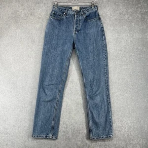 Everlane Jeans Womens 26 Denim Cropped Curvy 90s Cheeky Straight Organic Cotton - Picture 1 of 11