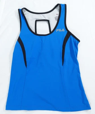 FILA Sport Performance Athletic Tank Top Womens Medium Racerback Workout Yoga - Image 1 of 4