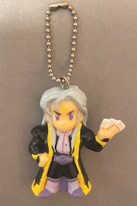 Final Fantasy VI FF6 figure key chain Setzer mascot Square Bandai Japan m633 - Picture 1 of 4
