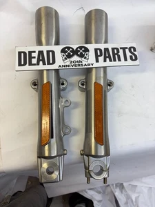 Harley Twin Cam 3/4" FL Softail 41mm lower fork legs sliders FLST - Picture 1 of 5
